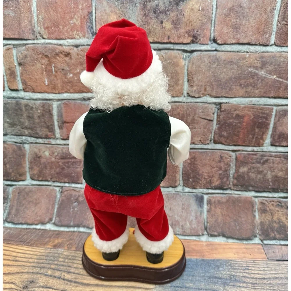 Hip Swinging Santa Claus Gemmy Original Box Tested Y2K Vintage 1998 Christmas